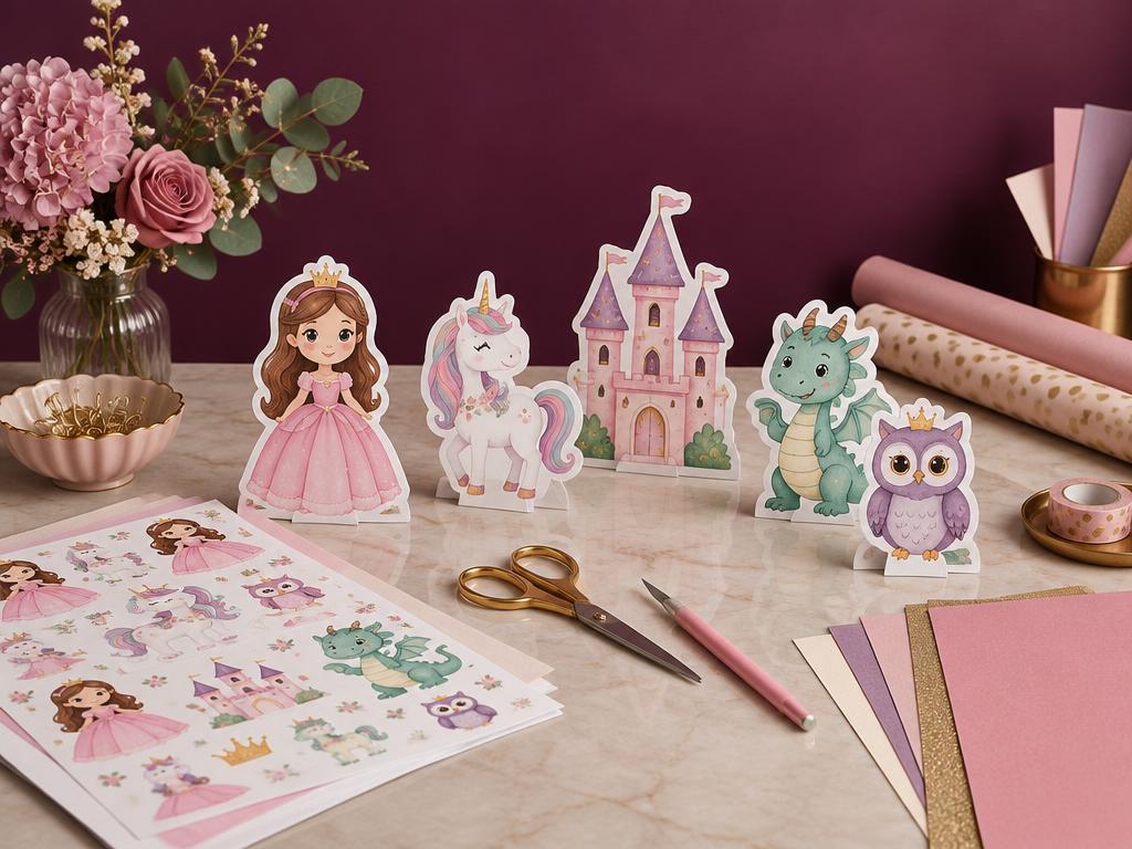 Figuras impresas para decorar fiestas